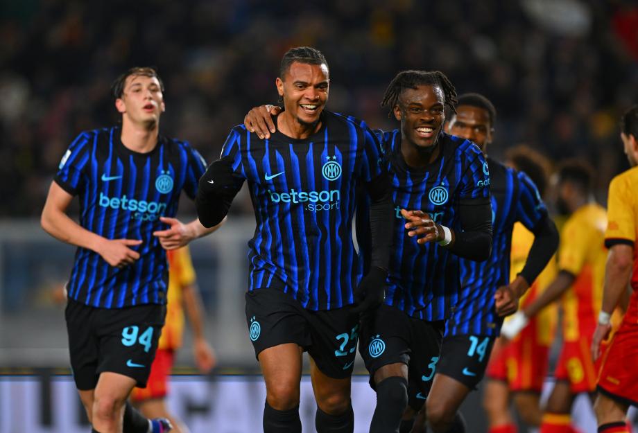 足球比分-意甲-姆希塔良阿坎吉破门 国米2-0莱切豪取7连胜