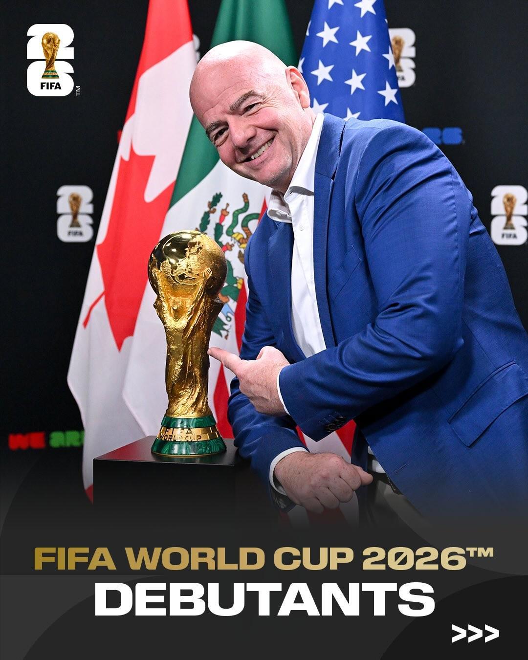 7M比分-因凡蒂诺：这是最具包容性的一届世界杯，祝贺首次参赛的球队